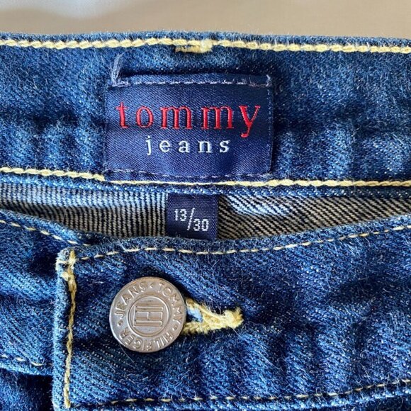 Vintage Tommy Hilfiger Customized Van Gogh Sunflowers Art Jeans - Picture 7 of 10